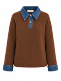 Denim Knit Jumper